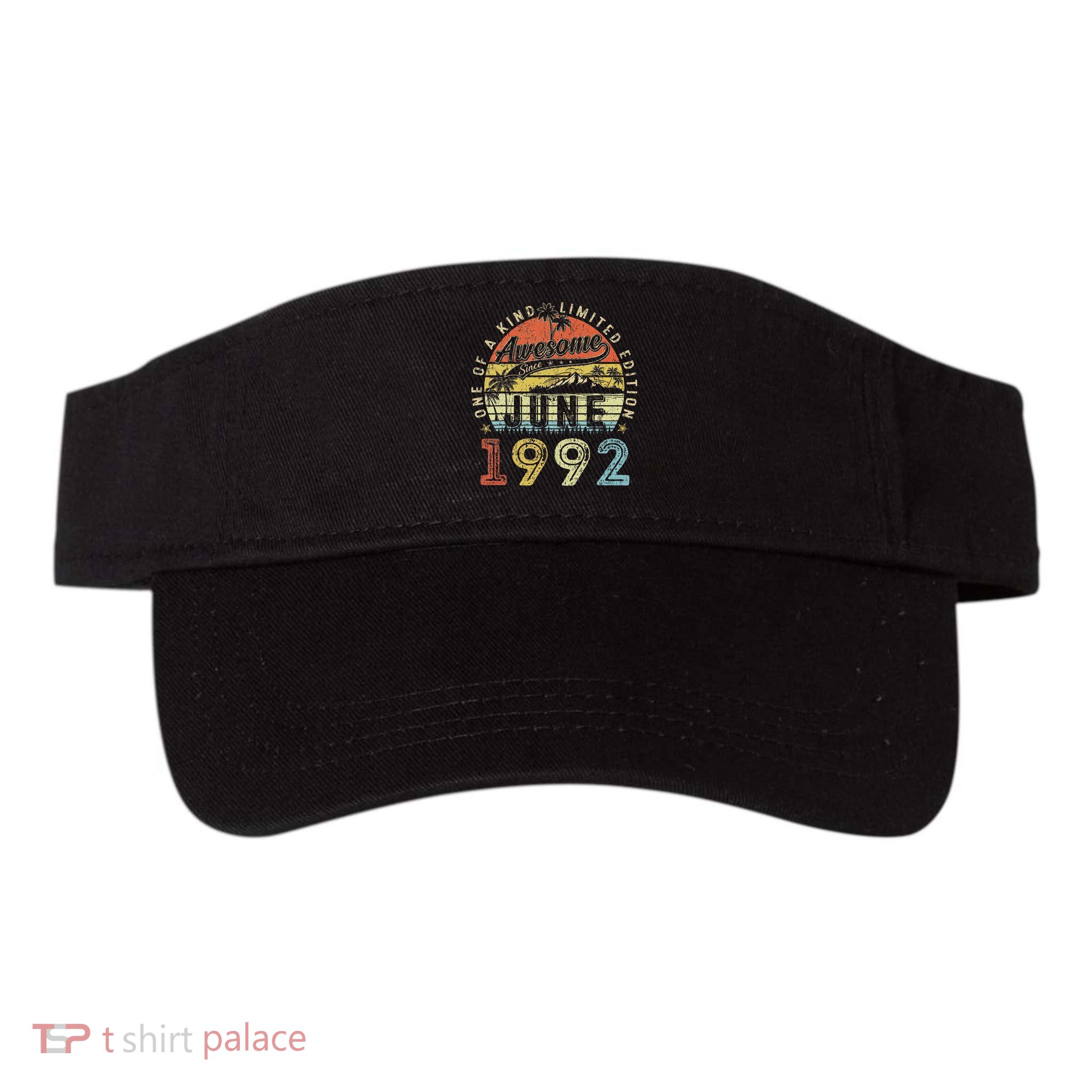 31 Year Old Awesome Since June 1992 31th Birthday Visor