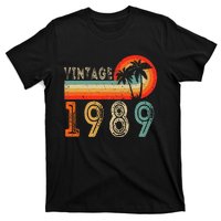 34 Year Old Gift Vintage 1989 Made In 1989 34th Birthday T-Shirt