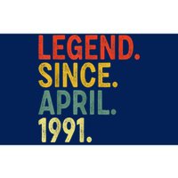 32 Year Old Legend Since April 1991 32nd Birthday Bumper Sticker