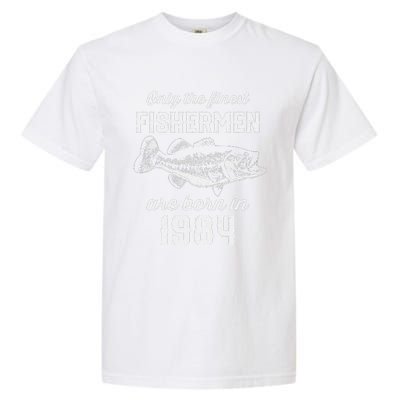 39 Year Old Fisherman Fishing 1984 39th Birthday Garment-Dyed Heavyweight T-Shirt