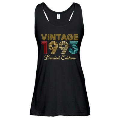 30 Years Old Vintage 1993 Limited Edition 30th Birthday Ladies Essential Flowy Tank