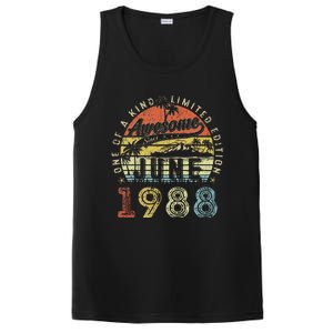 35 Year Old Awesome Since June 1988 35th Birthday PosiCharge Competitor Tank