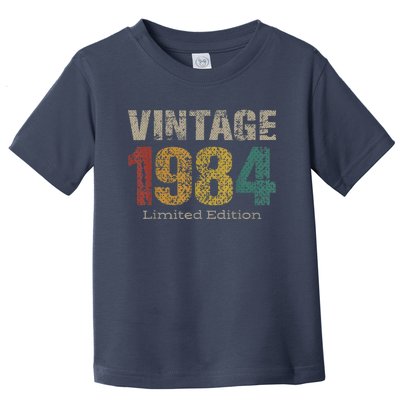 39 Year Old Gifts Vintage 1984 Limited Edition 39th Birthday Toddler T-Shirt