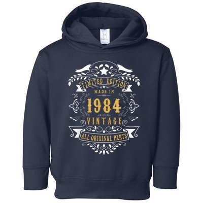 39 Years Old 39th Birthday Made Born in 1984  Wo Idea Toddler Hoodie