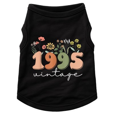 30 Years Old Vintage 1995 30th Birthday Wildflower Doggie Tank