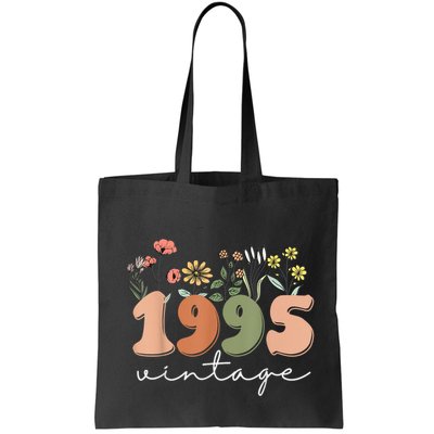 30 Years Old Vintage 1995 30th Birthday Wildflower Bag