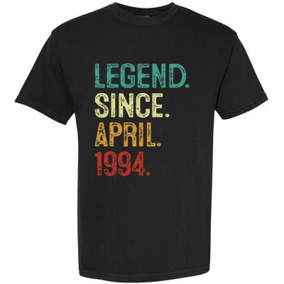 30 Years Old Legend Since April 1994 30th Birthday Garment-Dyed Heavyweight T-Shirt