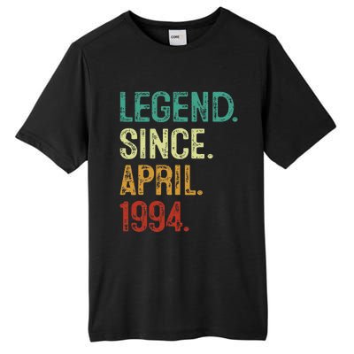 30 Years Old Legend Since April 1994 30th Birthday Tall Fusion ChromaSoft Performance T-Shirt