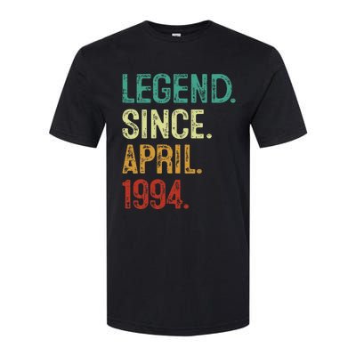 30 Years Old Legend Since April 1994 30th Birthday Softstyle® CVC T-Shirt