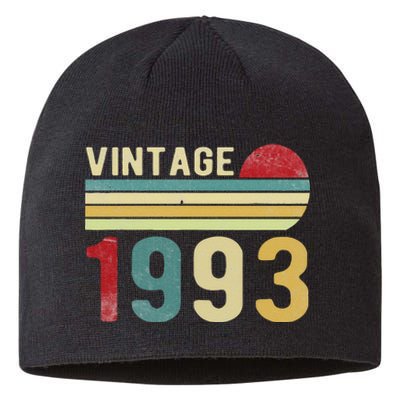 30 Year Old Funny Vintage 1993 30th Birthday Gift Women Sustainable Beanie