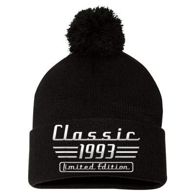 30 Year Old Vintage 1993 Classic Car 30th Birthday Gifts Pom Pom 12in Knit Beanie