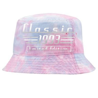 30 Year Old Vintage 1993 Classic Car 30th Birthday Gifts Tie-Dyed Bucket Hat