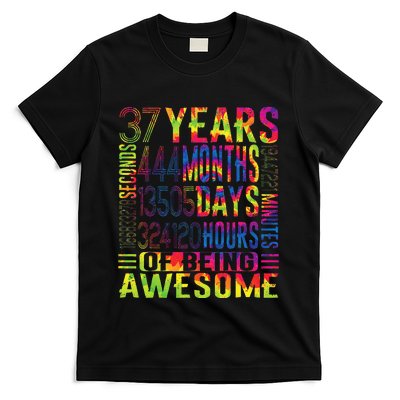 37 Years Old 37th Birthday Funny Vintage Retro 444 Months T-Shirt