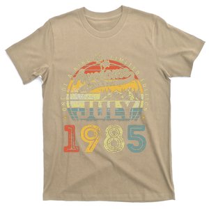 38 Years Old Birthday Awesome Since July 1985 38th Birthday T-Shirt