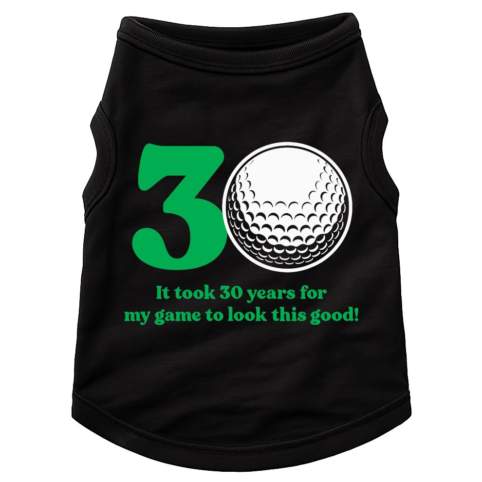 30 Year Old Golfer: Golfing Golf 1992 30th Birthday Doggie Tank