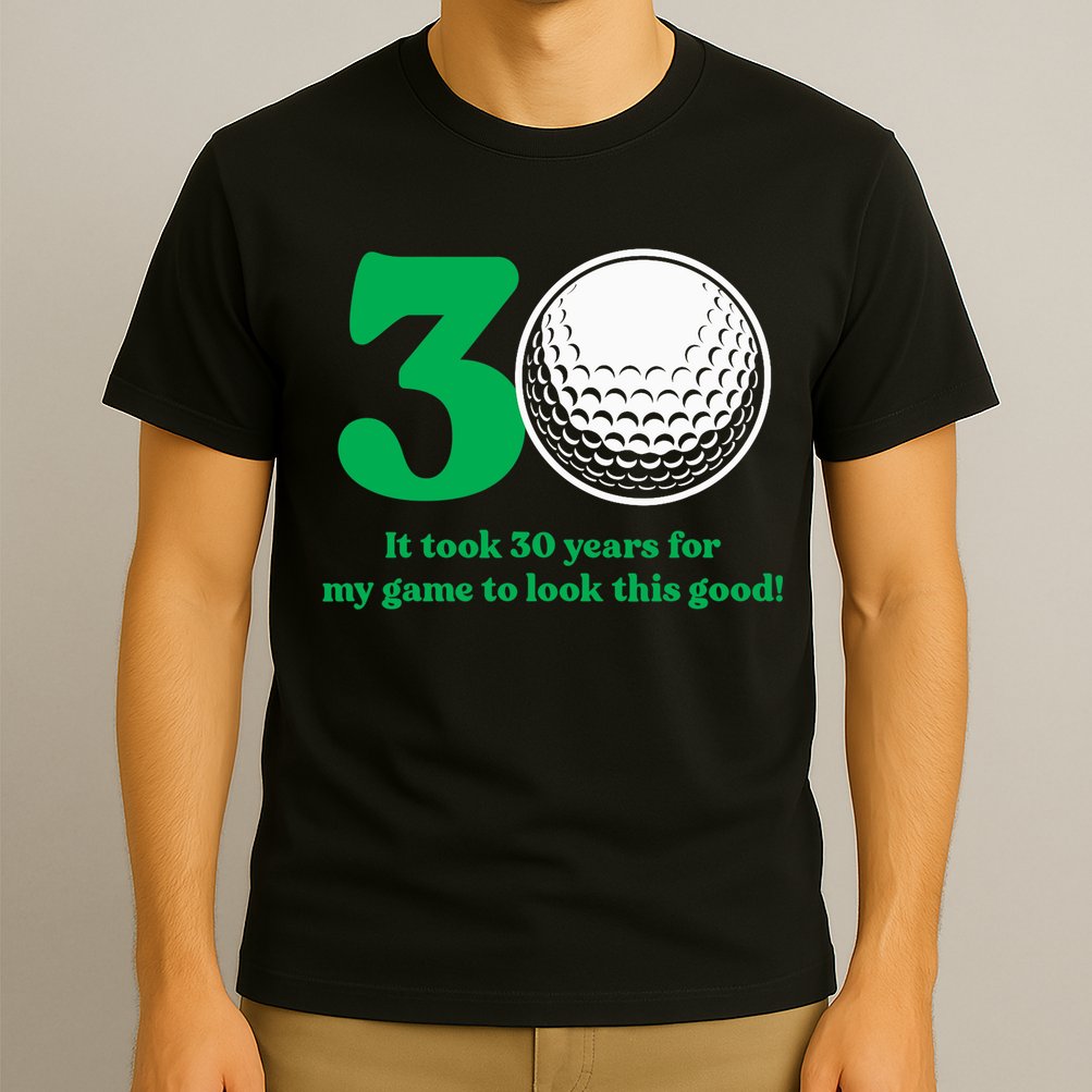 30 Year Old Golfer: Golfing Golf 1992 30th Birthday T-Shirt