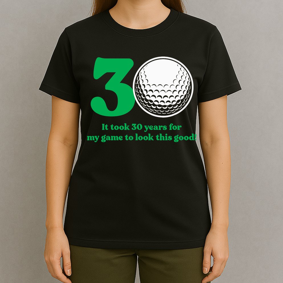30 Year Old Golfer: Golfing Golf 1992 30th Birthday T-Shirt