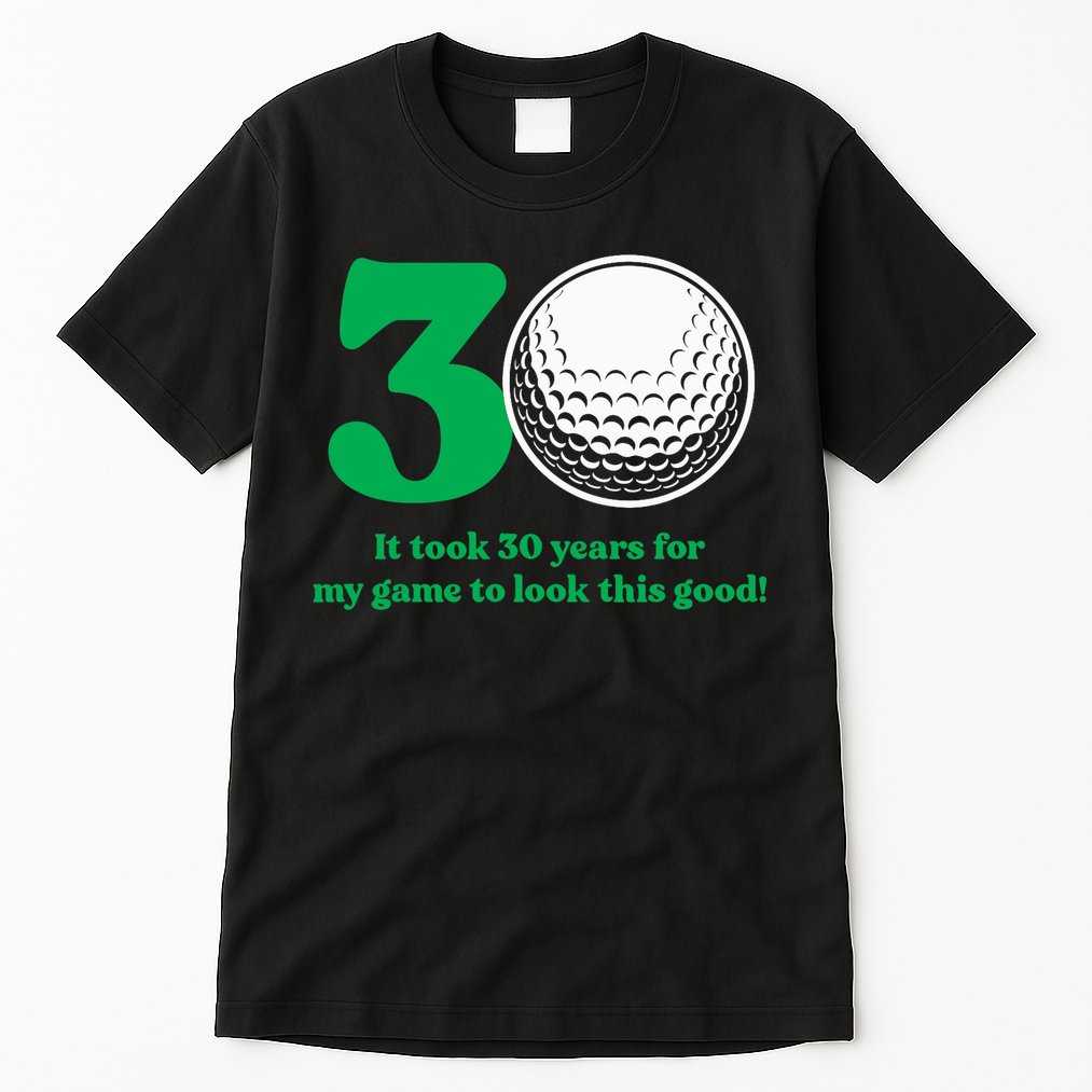 30 Year Old Golfer: Golfing Golf 1992 30th Birthday Tall T-Shirt
