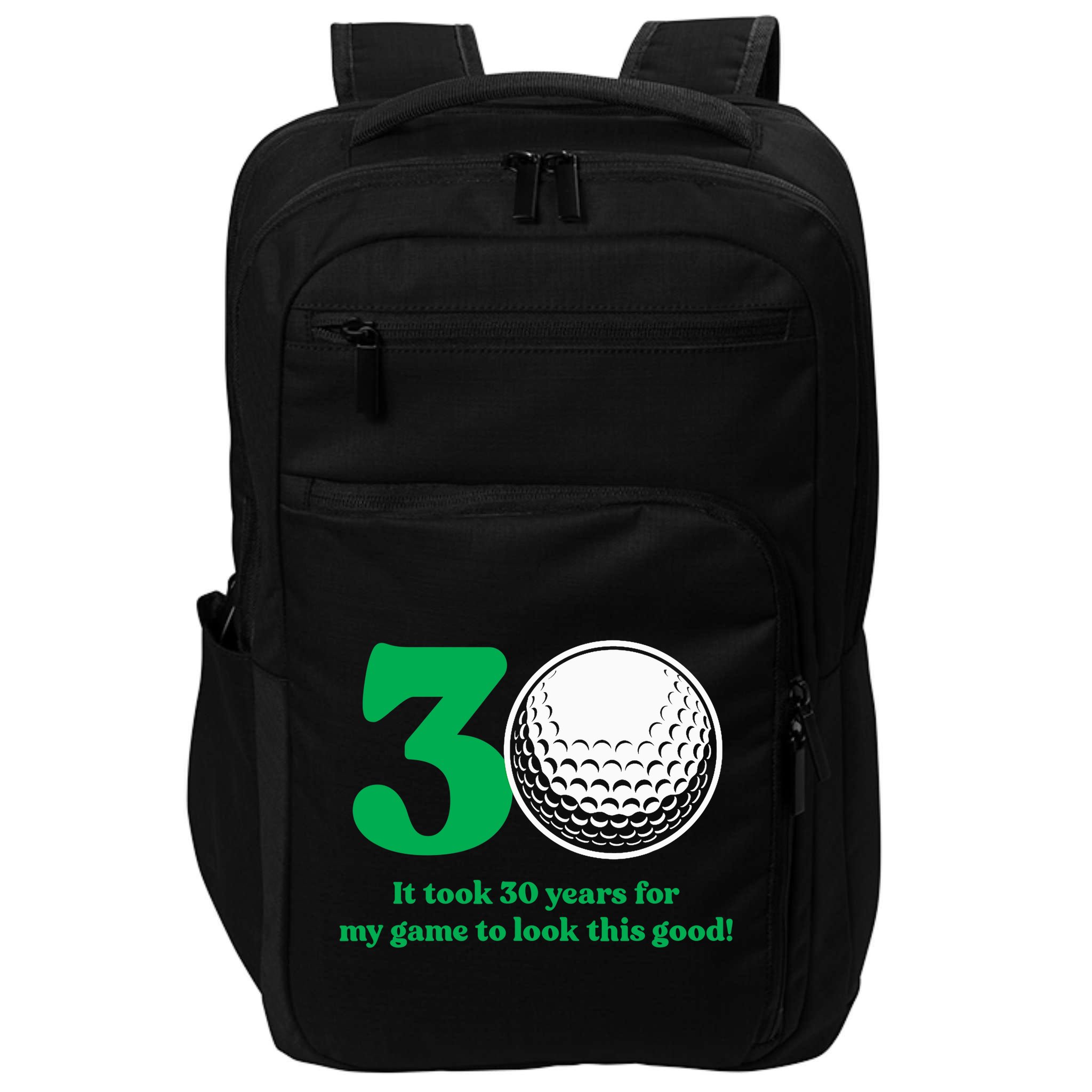 30 Year Old Golfer: Golfing Golf 1992 30th Birthday Impact Tech Backpack