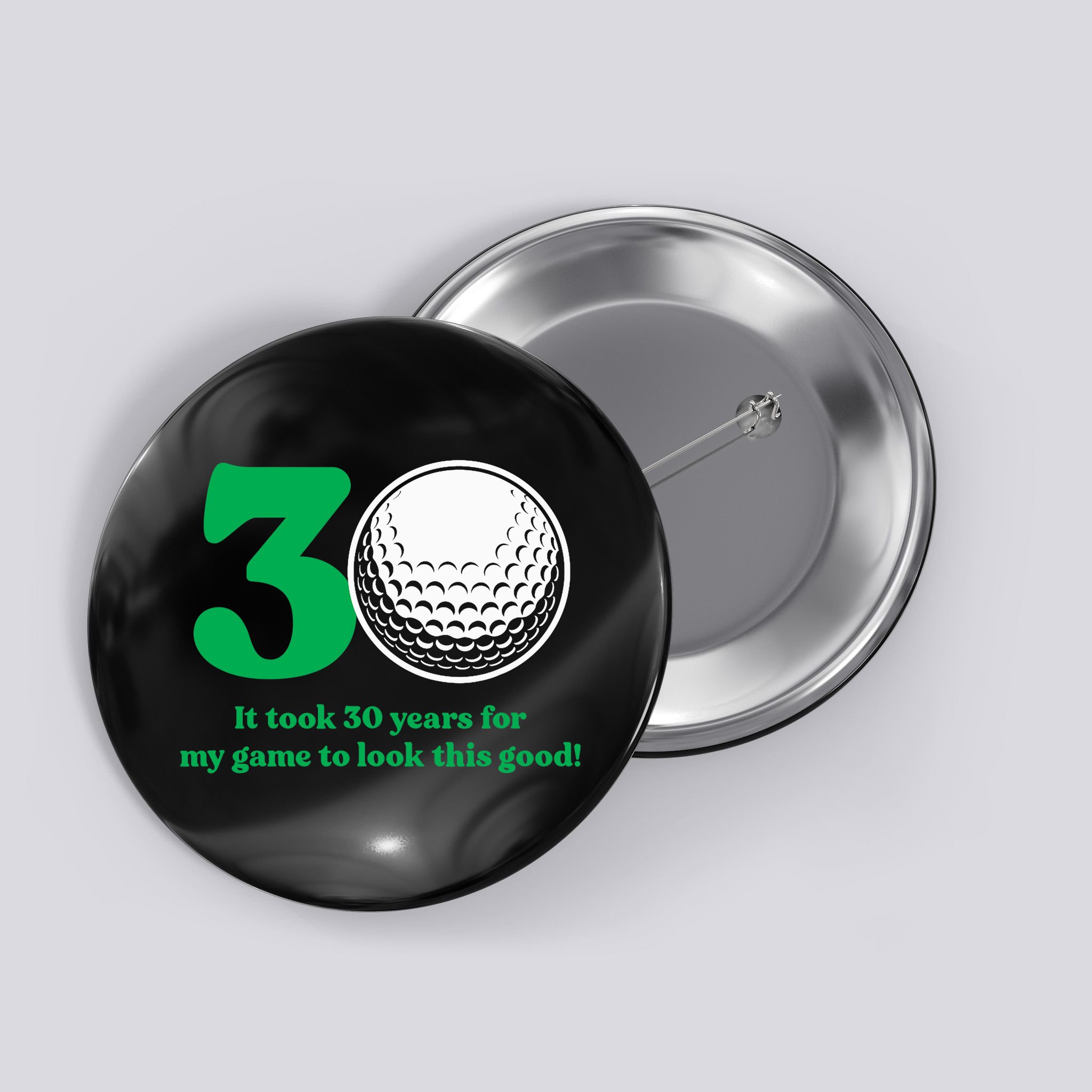 30 Year Old Golfer: Golfing Golf 1992 30th Birthday Button