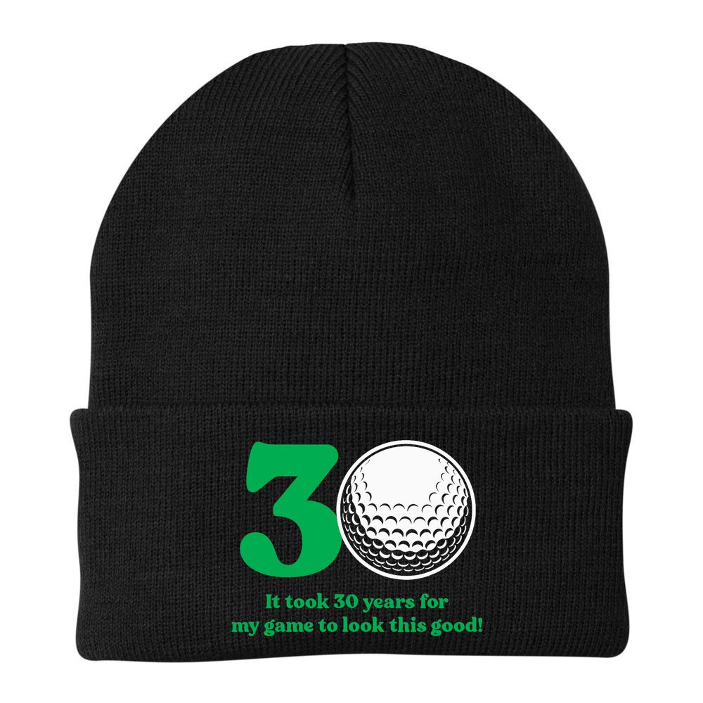 30 Year Old Golfer: Golfing Golf 1992 30th Birthday Beanie