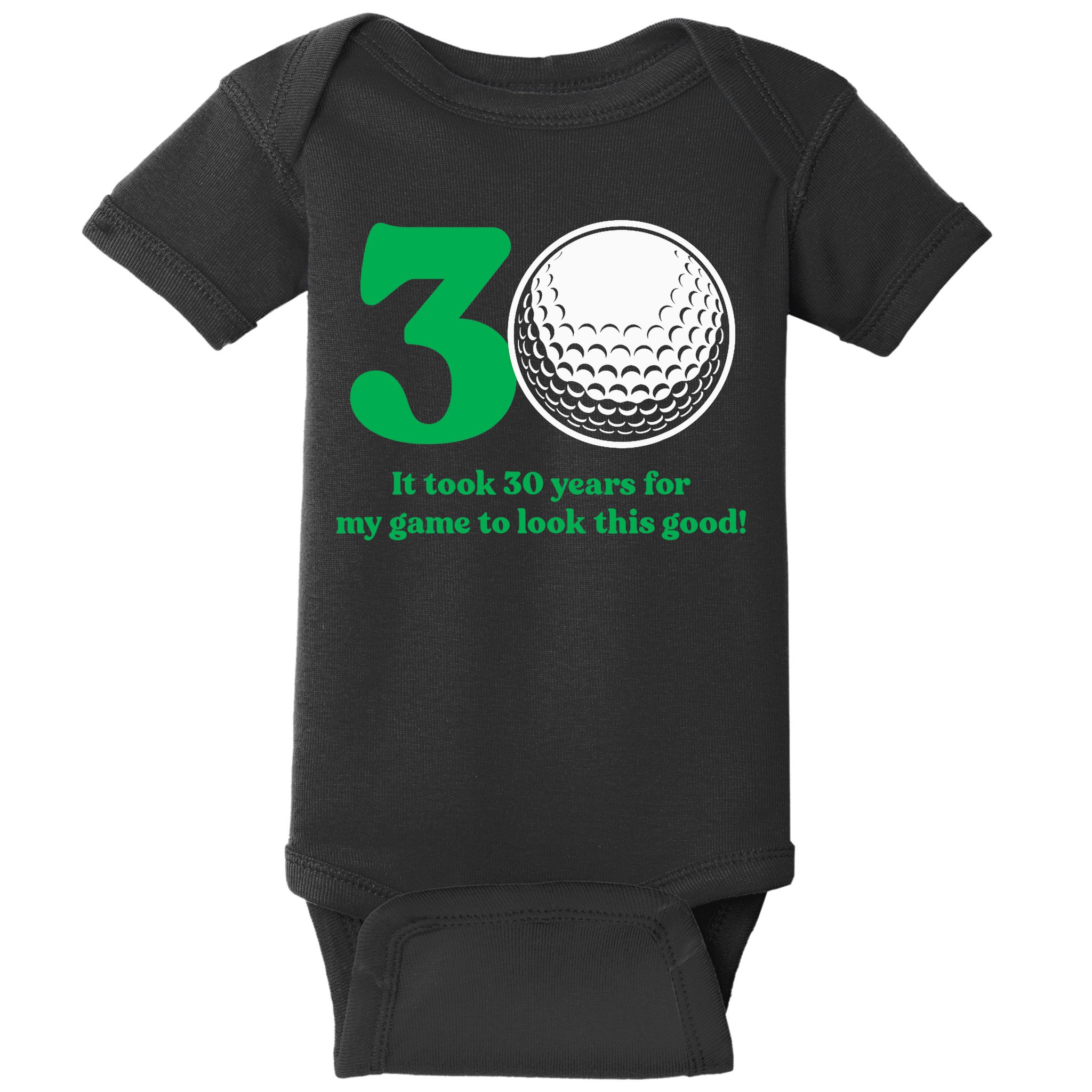 30 Year Old Golfer: Golfing Golf 1992 30th Birthday Baby Bodysuit
