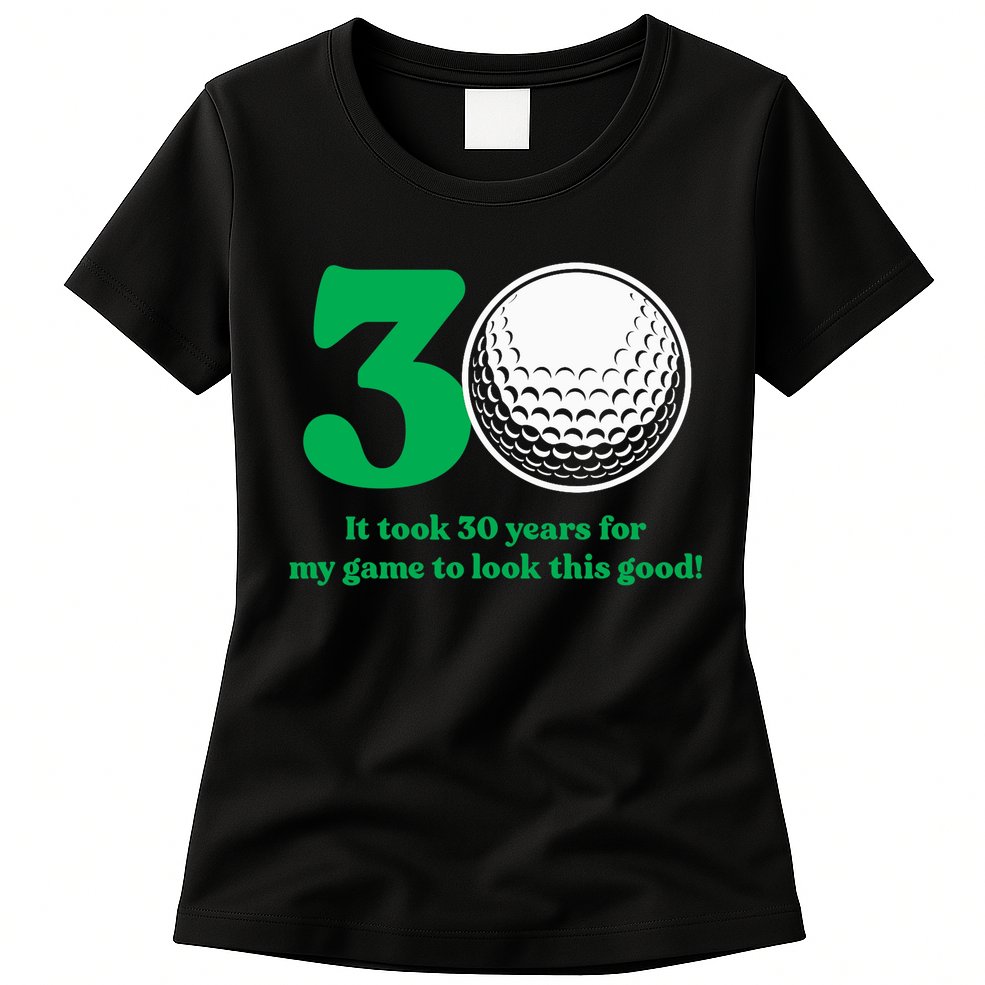 30 Year Old Golfer: Golfing Golf 1992 30th Birthday Womens T-Shirt