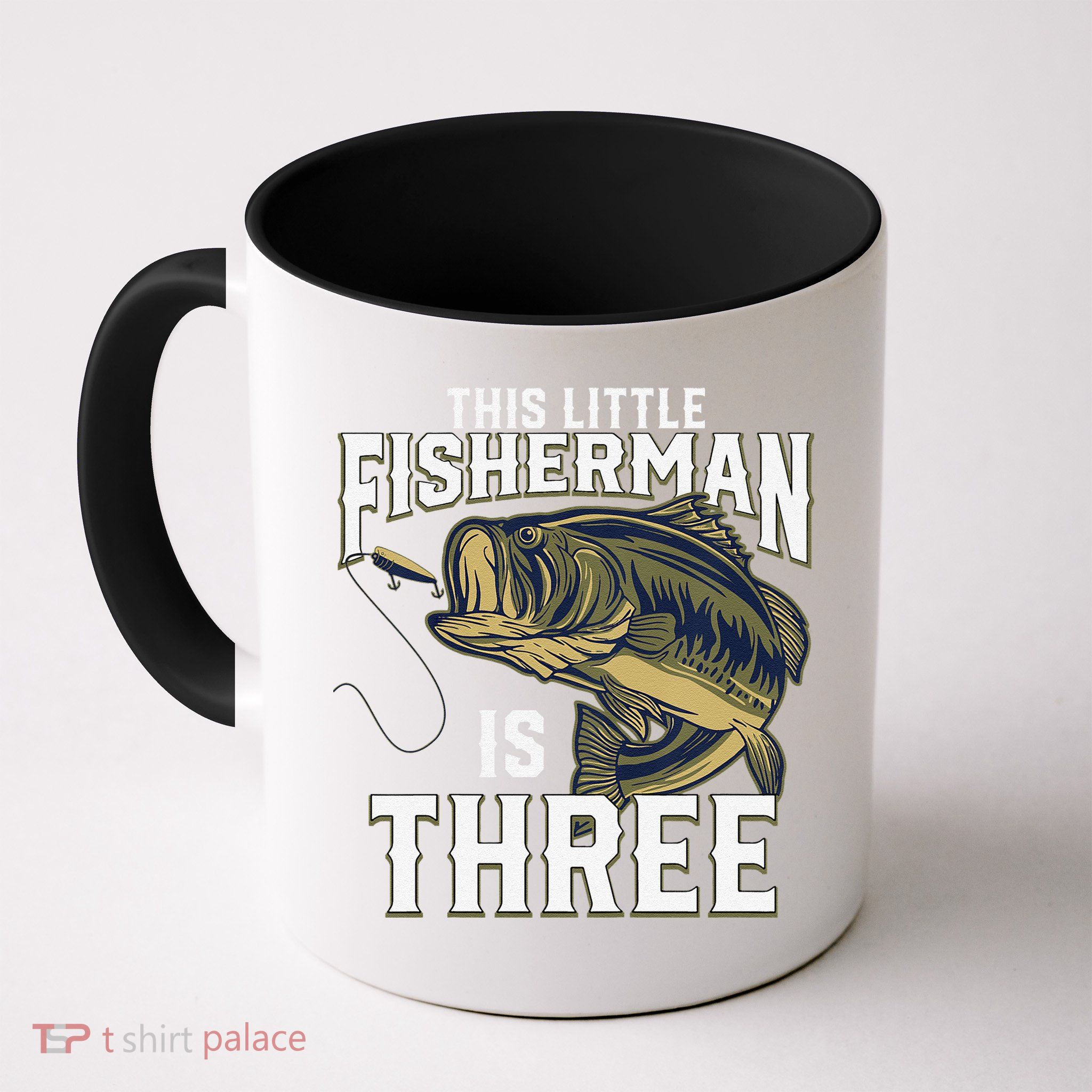 3 Year Old Fishing Birthday Party Fisherman 3rd Gift For Mug