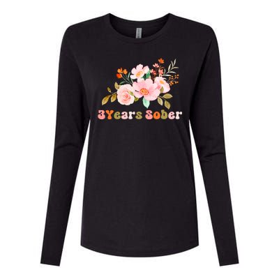 3 Years Sober Gift Sober Anniversary Gift Sobriety Gift Recovery Soberversary Womens Cotton Relaxed Long Sleeve T-Shirt