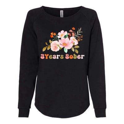 3 Years Sober Gift Sober Anniversary Gift Sobriety Gift Recovery Soberversary Womens California Wash Sweatshirt