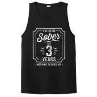 3 Years Sober Sobriety Anniversary Sober Anniversary PosiCharge Competitor Tank