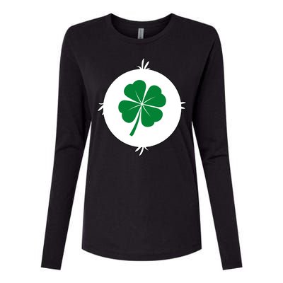 4 Leaf Clover Bear Halloween Costume Womens Cotton Relaxed Long Sleeve T-Shirt