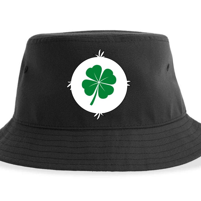 4 Leaf Clover Bear Halloween Costume Sustainable Bucket Hat