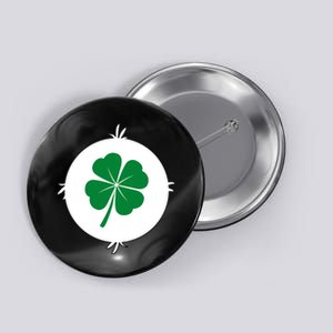 4 Leaf Clover Bear Halloween Costume Button