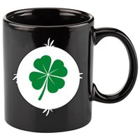 4 Leaf Clover Bear Halloween Costume 11oz C Handle Ceramic Mug