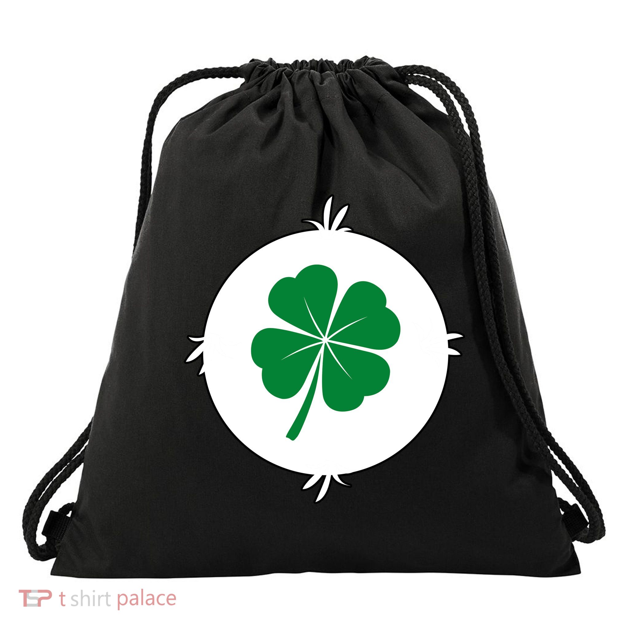 4 Leaf Clover Bear Halloween Costume Drawstring Bag
