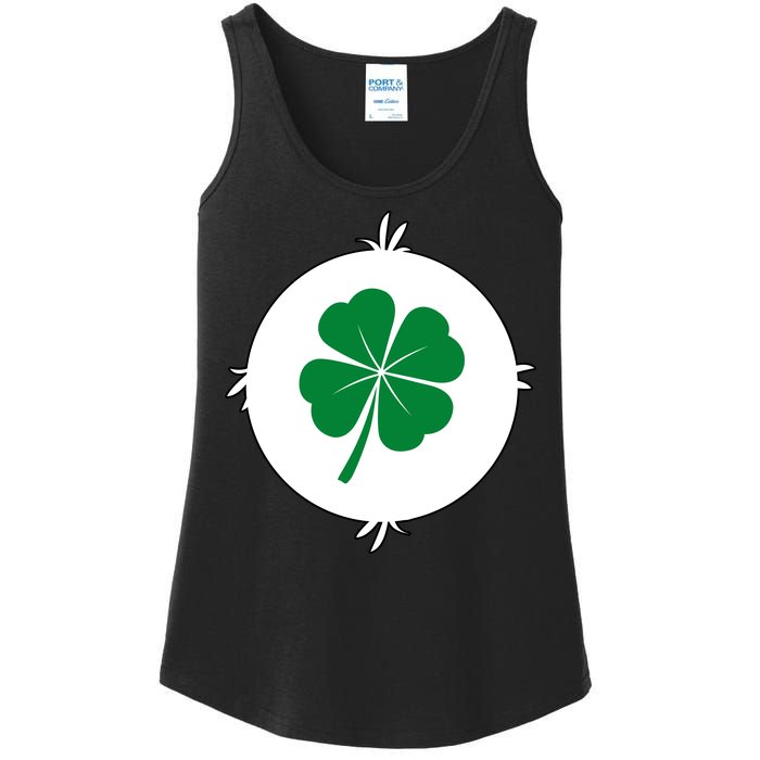 4 Leaf Clover Bear Halloween Costume Ladies Essential Tank