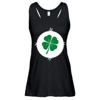 4 Leaf Clover Bear Halloween Costume Ladies Essential Flowy Tank