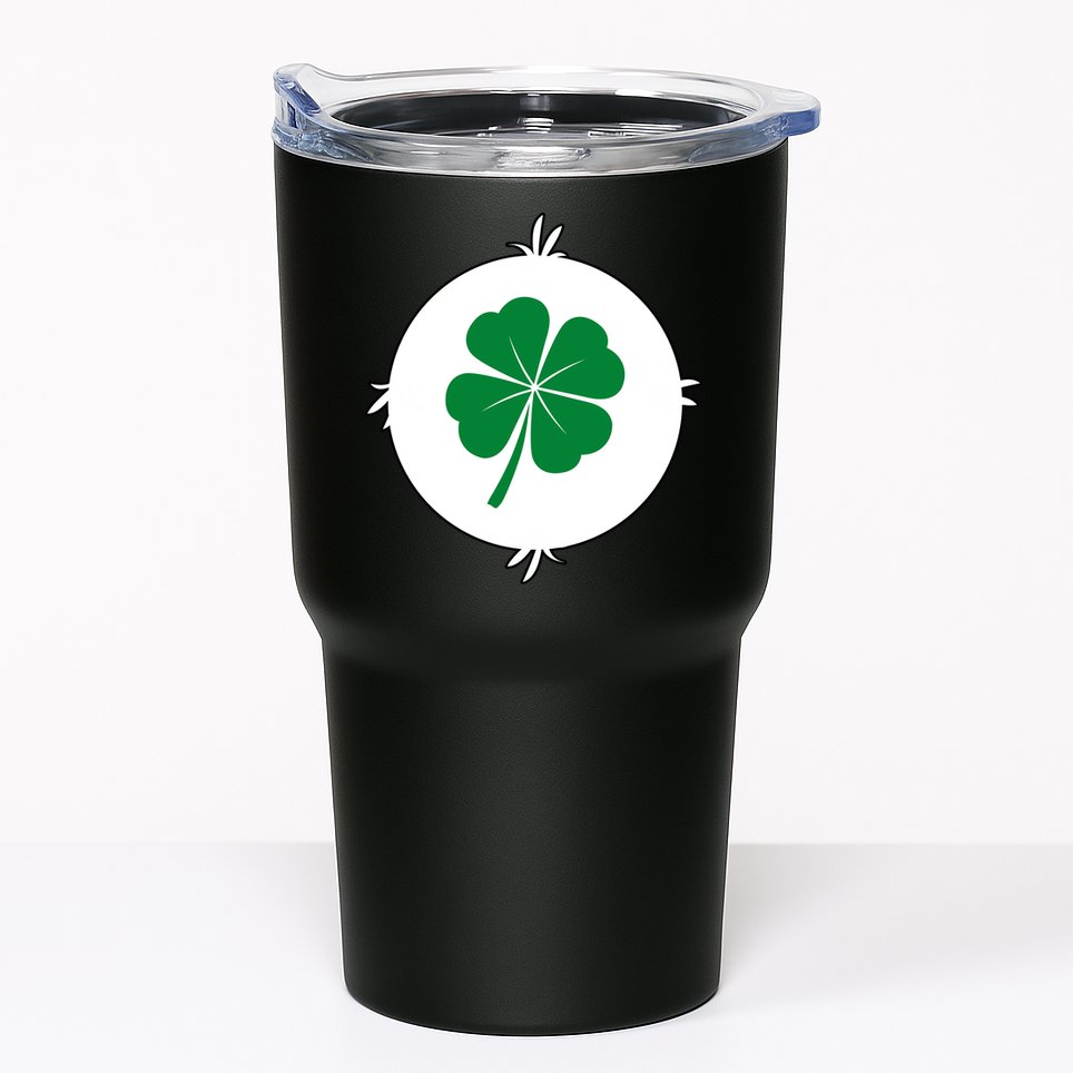 4 Leaf Clover Bear Halloween Costume Tumbler