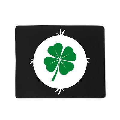 4 Leaf Clover Bear Halloween Costume Mousepad