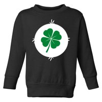 4 Leaf Clover Bear Halloween Costume Toddler Sweatshirt