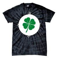 4 Leaf Clover Bear Halloween Costume Tie-Dye T-Shirt