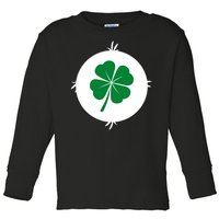 4 Leaf Clover Bear Halloween Costume Toddler Long Sleeve Shirt