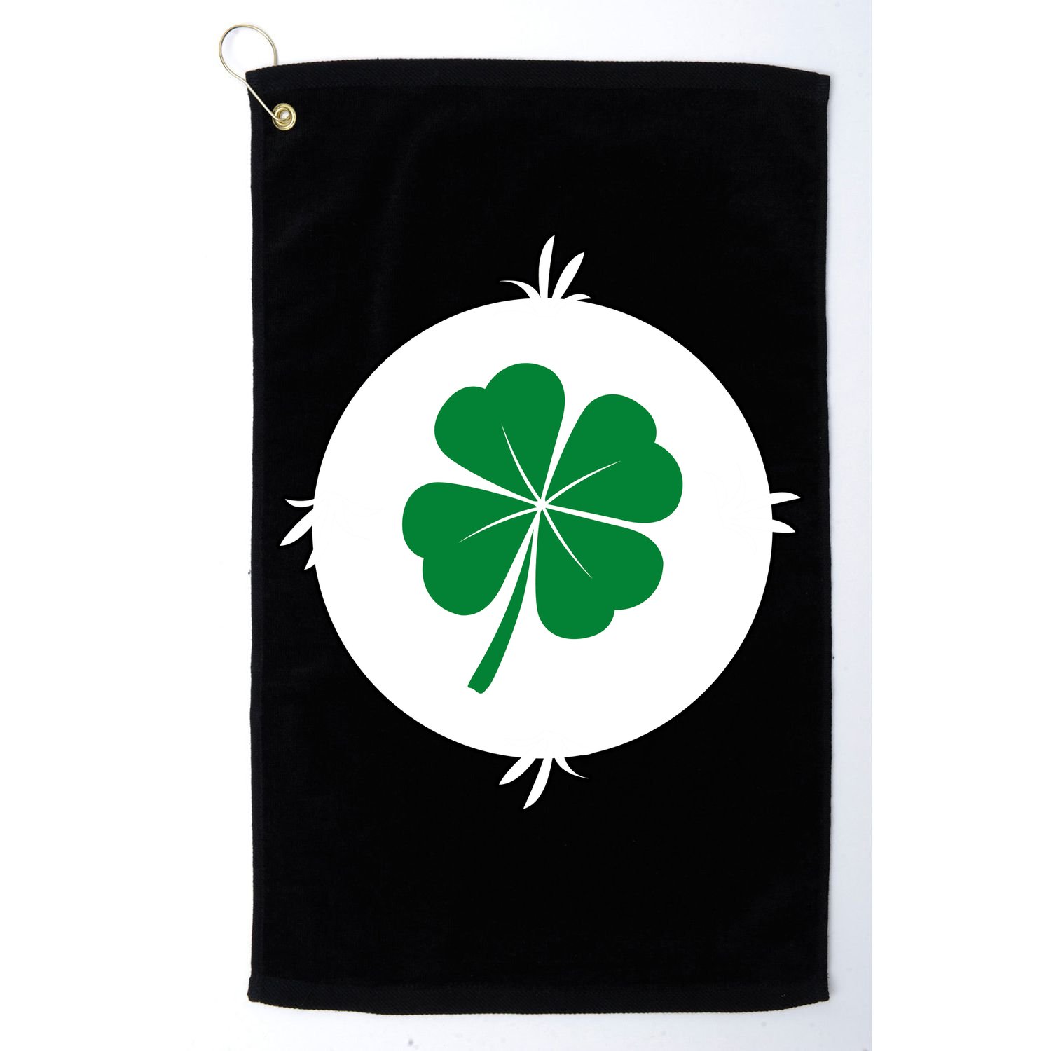 4 Leaf Clover Bear Halloween Costume Golf Towel
