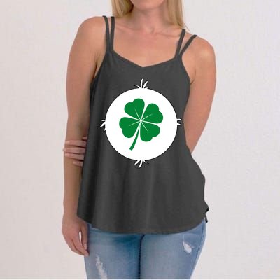 4 Leaf Clover Bear Halloween Costume Women's Strappy Tank