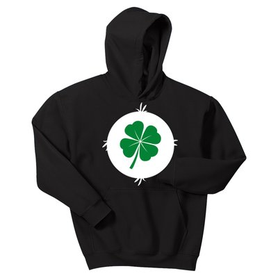 4 Leaf Clover Bear Halloween Costume Kids Hoodie