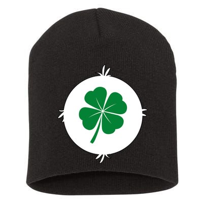 4 Leaf Clover Bear Halloween Costume Short Acrylic Beanie