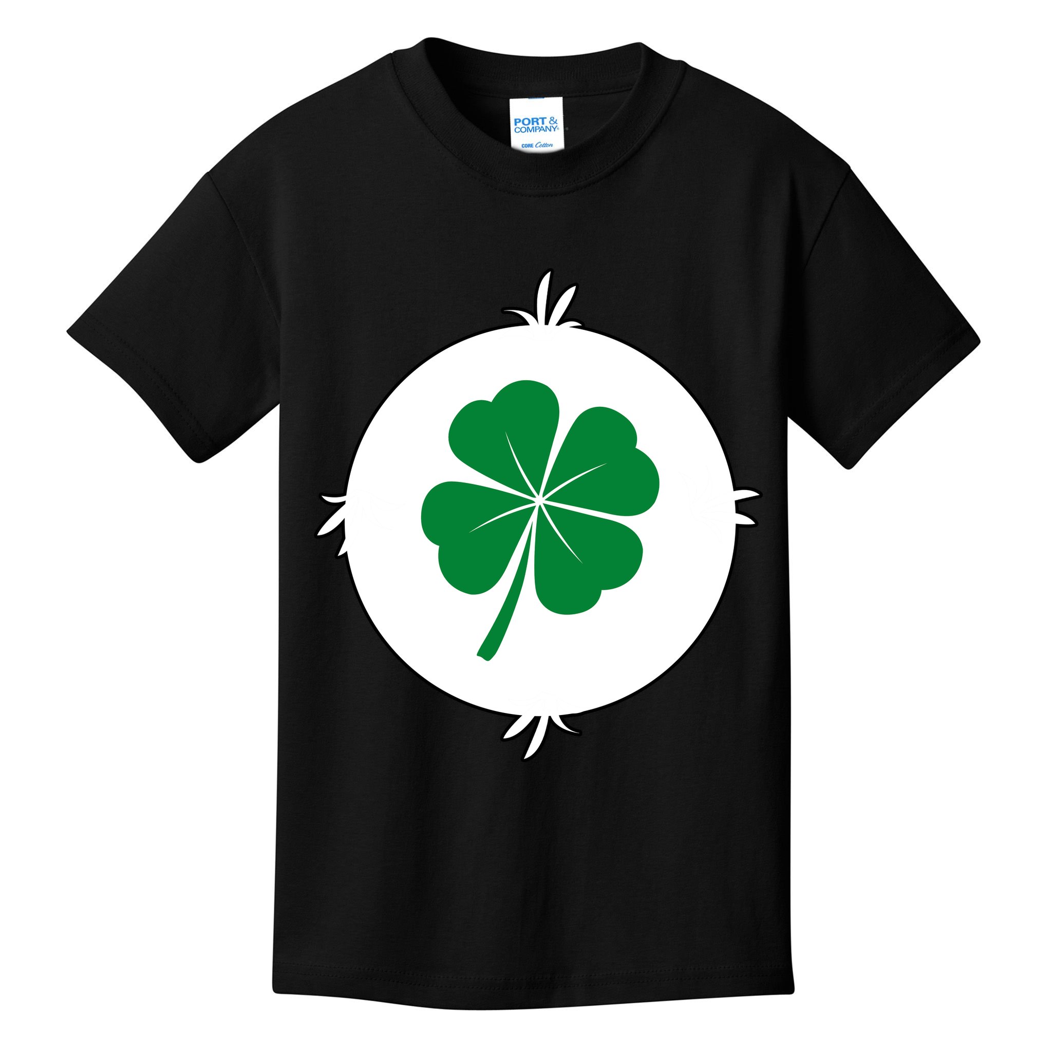 4 Leaf Clover Bear Halloween Costume Kids T-Shirt