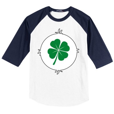 4 Leaf Clover Bear Halloween Costume Baseball Sleeve Shirt