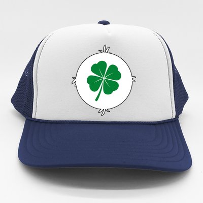 4 Leaf Clover Bear Halloween Costume Trucker Hat